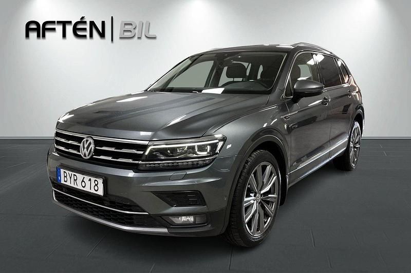 Mörkgrå Begagnad 2017 VW Tiguan Allspace SUV | 249 800 kr (Lite dyr) - Bild 1/3