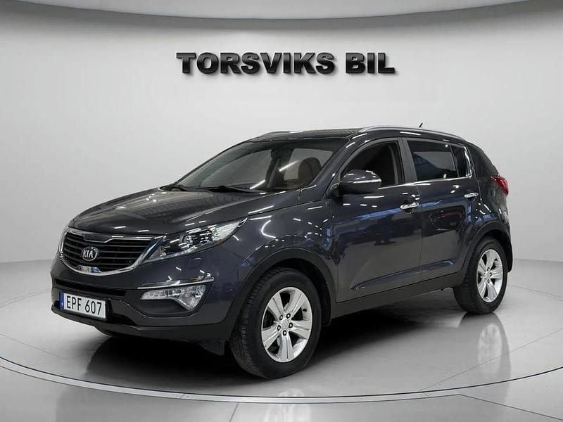 Grå Begagnad 2013 Kia Sportage EX SUV | 89 900 kr (Marknadspris) - Bild 1/4