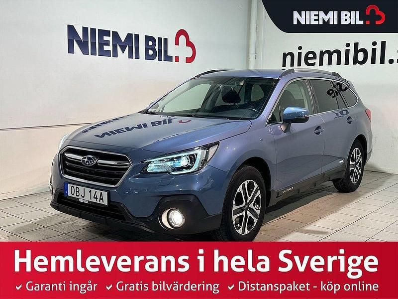 Ljusblå (blå) Begagnad 2019 Subaru Outback SUV | 269 900 kr (Marknadspris) - Bild 1/3