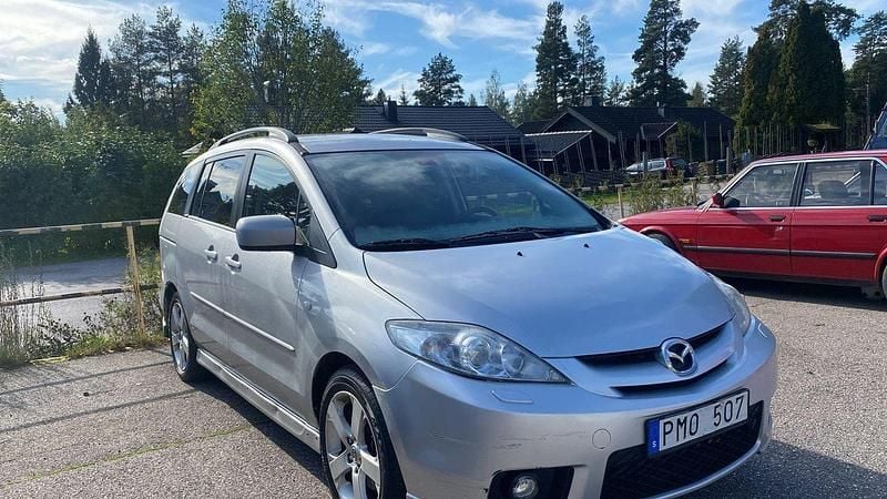 Grå Begagnad 2006 Mazda 5 Inclusive Minibuss | 21 800 kr (Lite dyr) - Bild 1/4