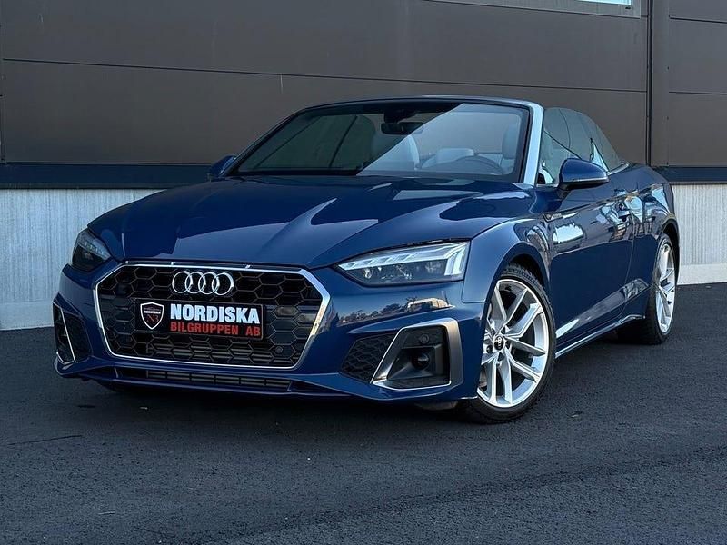 Begagnad Audi A5 Cabriolet Comfort 150 HK (110 kW) 2024 Svart (blå) Cab