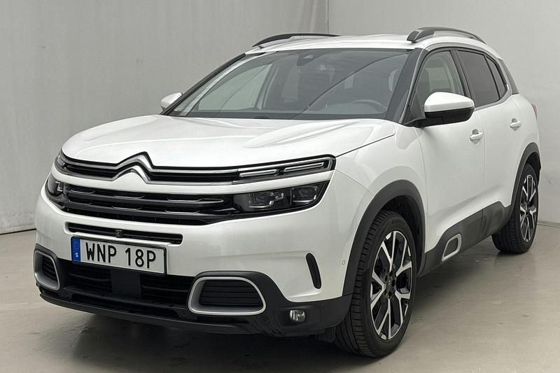 Vit Begagnad 2021 Citroën C5 Aircross PureTech SUV | 194 800 kr - Bild 1/4