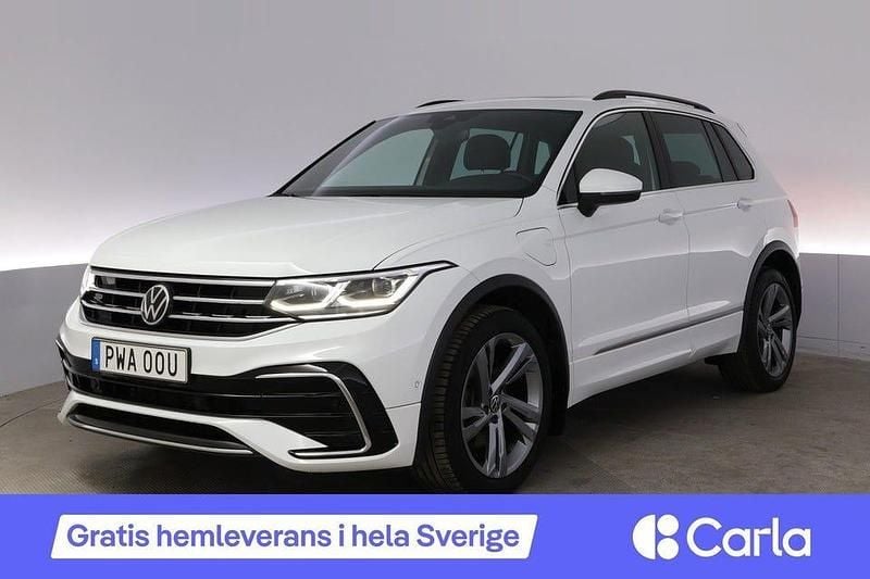 Vit Begagnad 2022 VW Tiguan R-line SUV | 383 900 kr (Dyr) - Bild 1/4