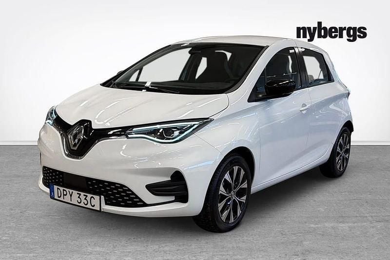 Vit Begagnad 2023 Renault Zoe Zen Halvkombi | 199 900 kr (Marknadspris) - Bild 1/4