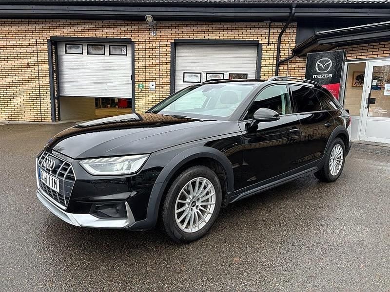 Svart Begagnad 2021 Audi A4 Allroad Proline Kombi | 259 500 kr (Bra pris) - Bild 1/4