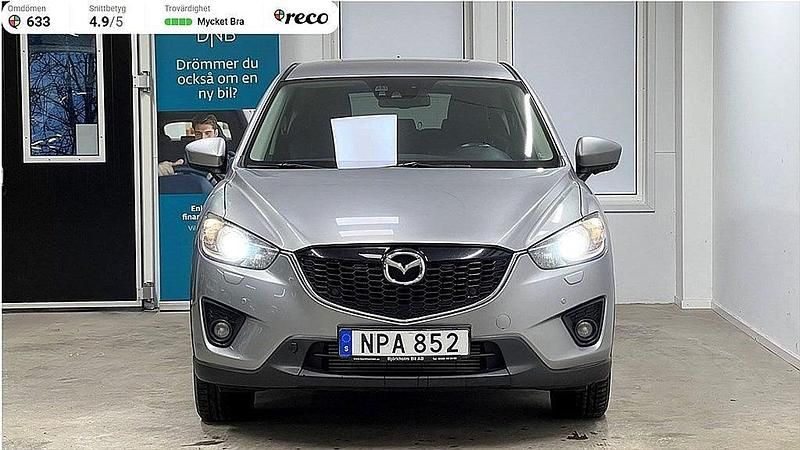 Grå Begagnad 2014 Mazda CX-5 Optimum SUV | 99 900 kr (Marknadspris) - Bild 1/4