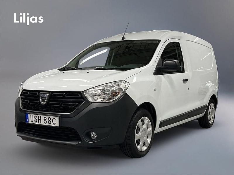 Vit Begagnad 2021 Dacia Dokker Express Essentiel Van | 125 000 kr (Lite dyr) - Bild 1/4