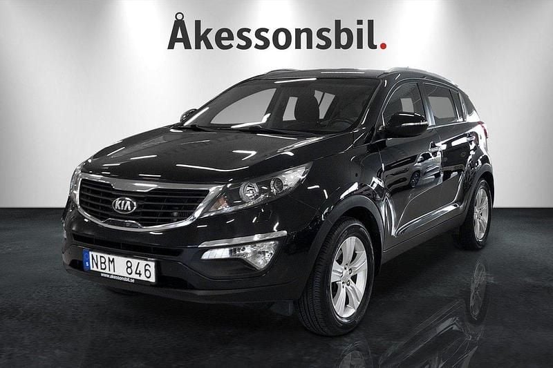 Svart Begagnad 2012 Kia Sportage SUV | 99 000 kr (Marknadspris) - Bild 1/4
