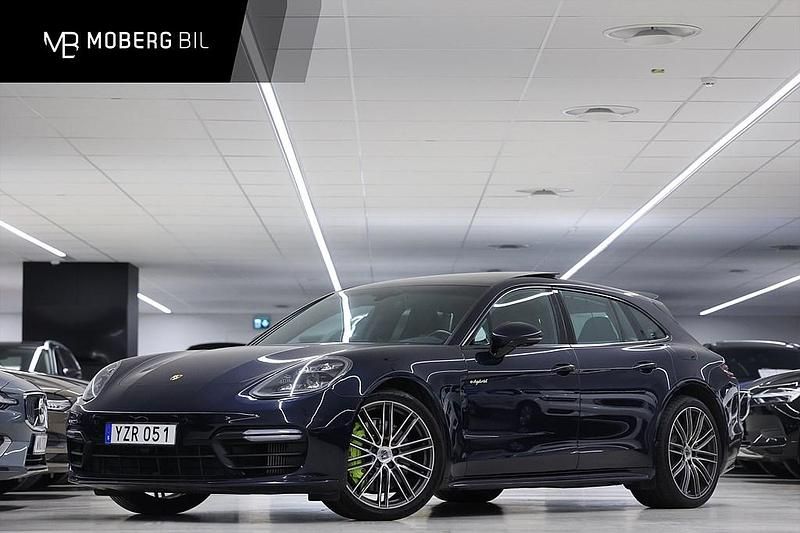 Begagnad Porsche Panamera 4 Sport Turismo 2018 Blå Sedan