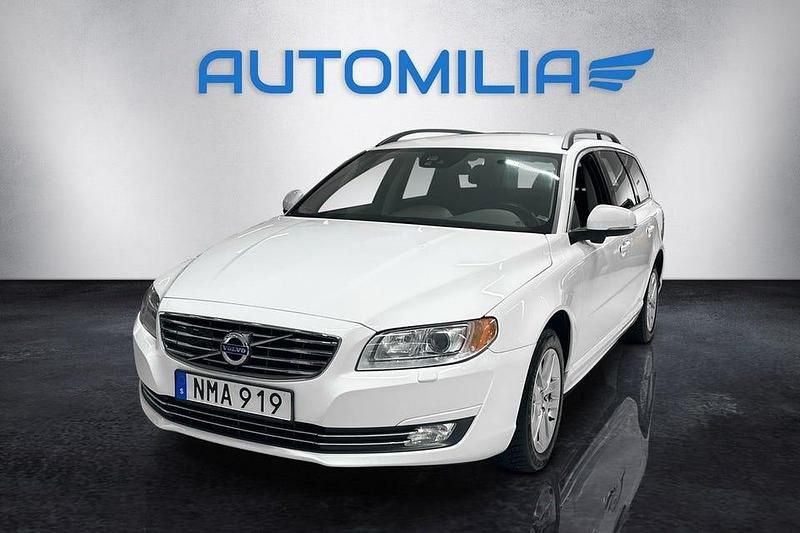 Vit Begagnad 2014 Volvo V70 Momentum Kombi | 134 900 kr (Marknadspris) - Bild 1/4