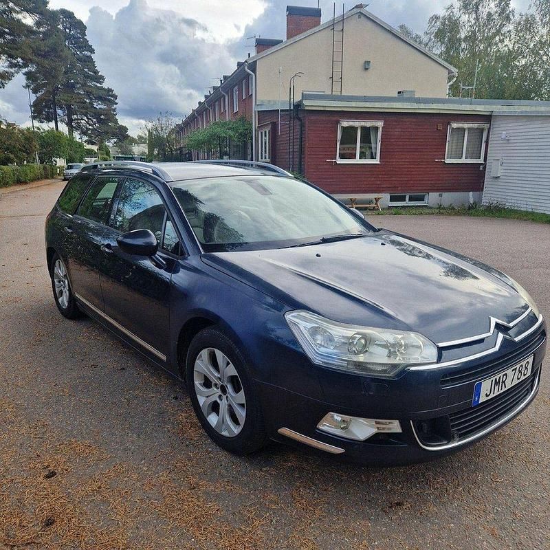 Blå Begagnad 2009 Citroën C5 Kombi | 19 000 kr (Marknadspris) - Bild 1/4