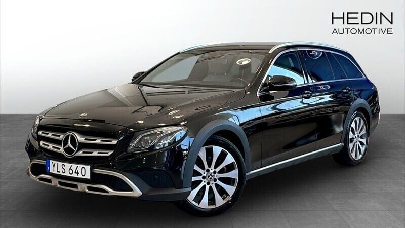 Svart (black) Begagnad 2017 Mercedes E220 Kombi | 279 900 kr (Marknadspris) - Bild 1/4