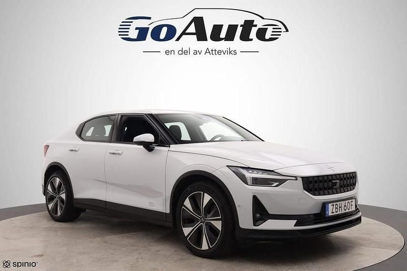 Silver Begagnad 2022 Polestar 2 Standard Range Single Motor Halvkombi | 318 500 kr (Marknadspris) - Bild 1/4