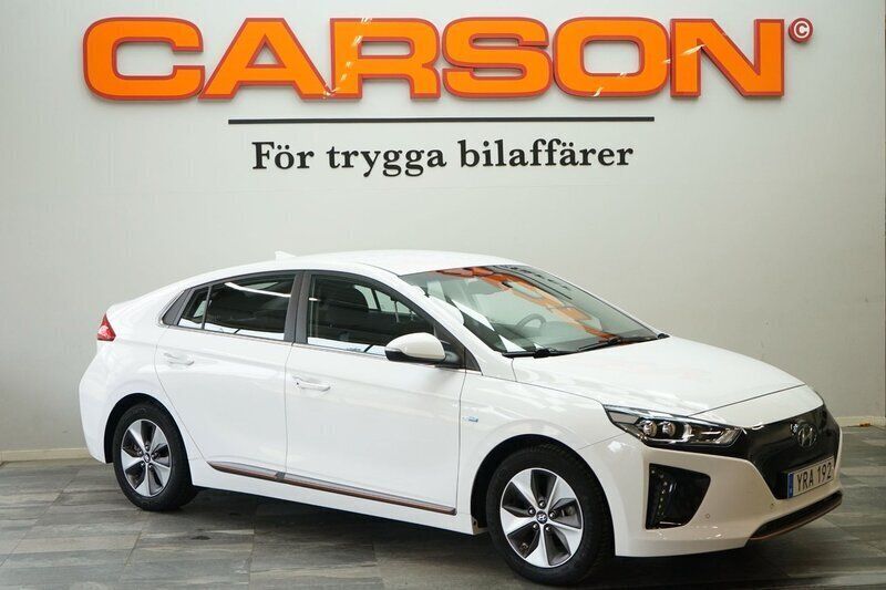 Vit Begagnad 2018 Hyundai Ioniq Premium Sedan | 179 900 kr (Marknadspris) - Bild 1/3