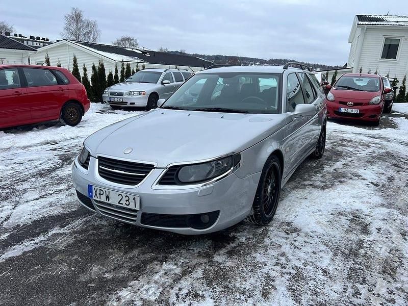 Begagnad Saab 9-5 Aero 260 HK (191 kW) 2006 Grå Kombi