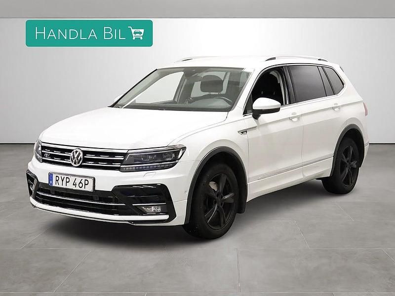 Begagnad VW Tiguan Allspace R-line 200 HK (147 kW) 2018 Vit SUV