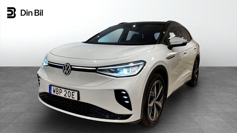 Vit Begagnad 2022 VW ID.4 GTX SUV | 364 900 kr (Superpris) - Bild 1/4