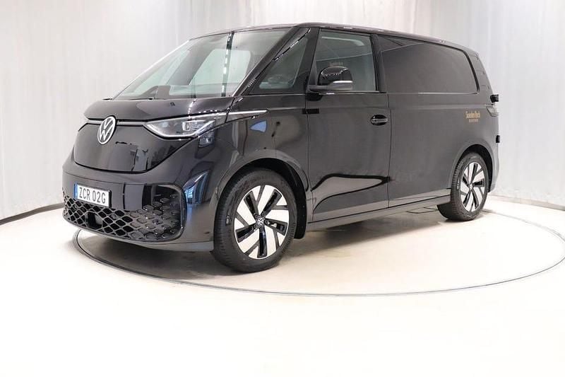 Begagnad VW ID. Buzz 150 kW (204 HK) 2024 Svart (svart metallic) Minibuss