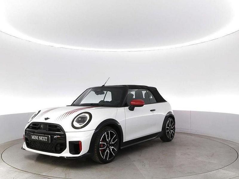 Vit Begagnad 2025 Mini John Cooper Works Cabriolet Cab | 529 900 kr - Bild 1/4