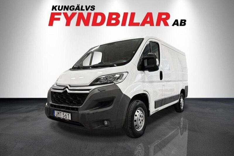 Vit Begagnad 2015 Citroën Jumper Minibuss | 79 900 kr (Marknadspris) - Bild 1/4