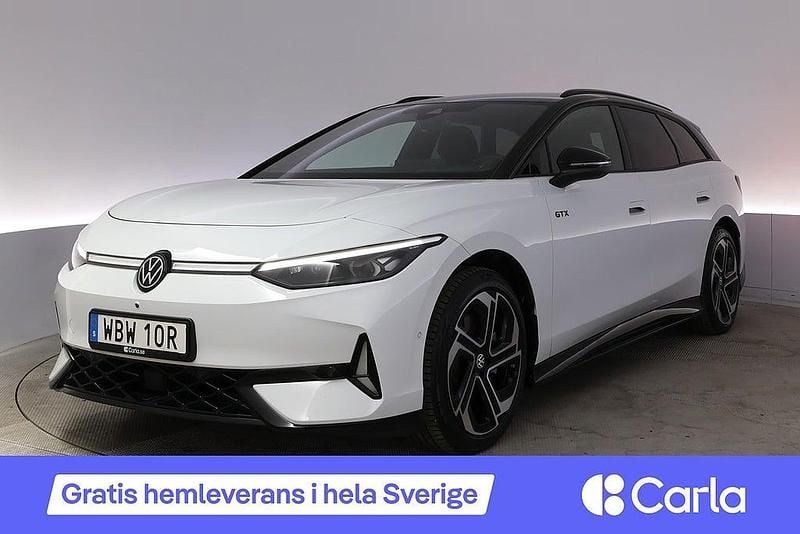 Vit Begagnad 2024 VW ID.7 GTX Kombi | 581 990 kr (Marknadspris) - Bild 1/2