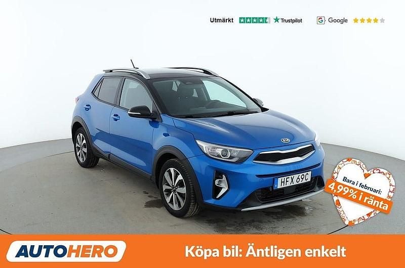 Begagnad Kia Stonic Edition 7 121 HK (88 kW) 2020 Blå SUV
