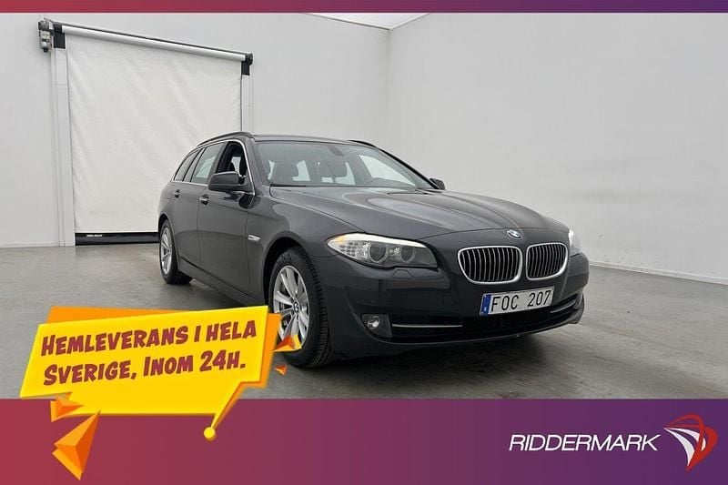 Grå Begagnad 2011 BMW 520 Kombi | 104 900 kr (Marknadspris) - Bild 1/3