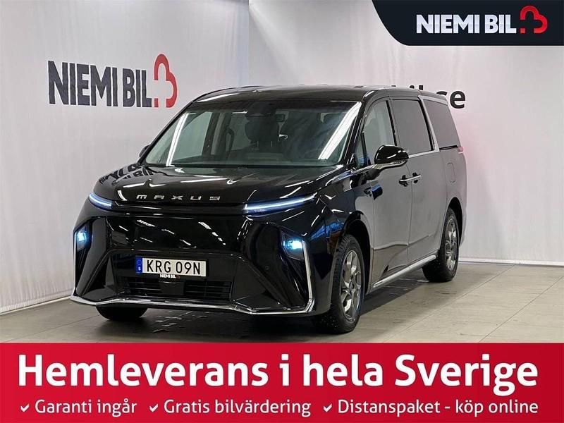 Svart Begagnad 2023 Maxus MIFA 9 Minibuss | 539 900 kr - Bild 1/4