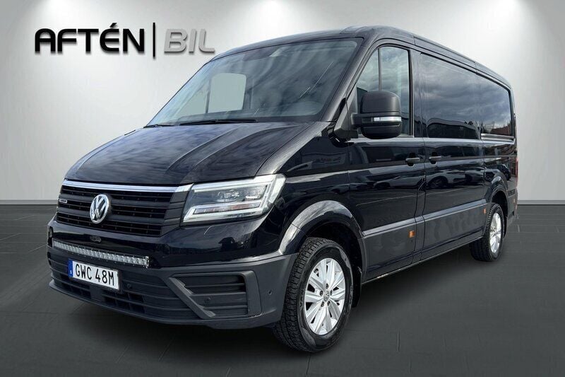 Svart Begagnad 2019 VW Crafter Van | 489 700 kr - Bild 1/4