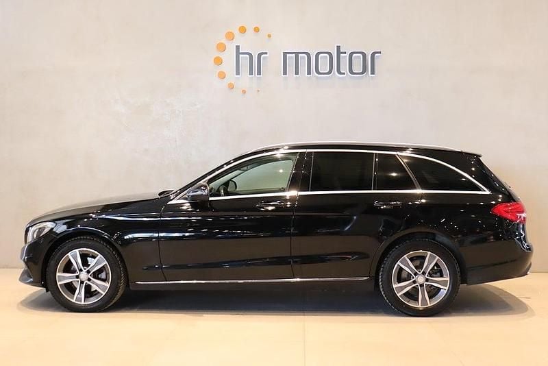 Begagnad Mercedes C220 170 HK (125 kW) 2016 Svart Kombi
