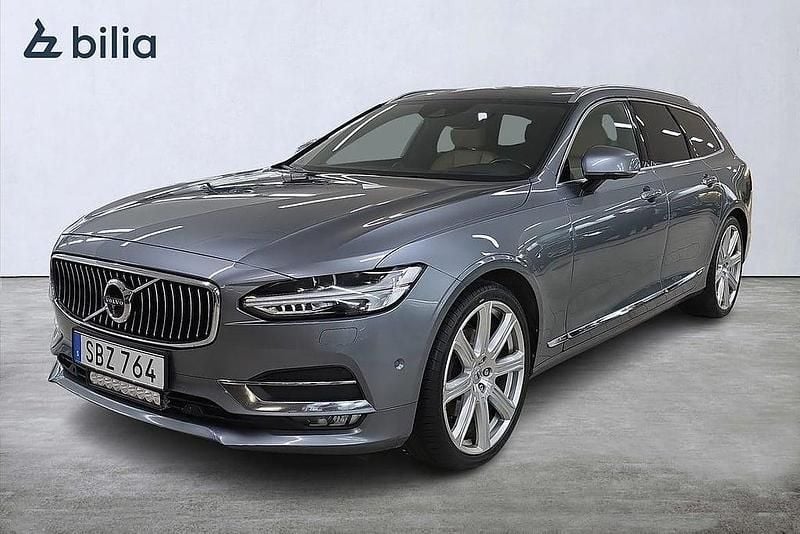 Grå Begagnad 2016 Volvo V90 Inscription Kombi | 229 000 kr (Bra pris) - Bild 1/3