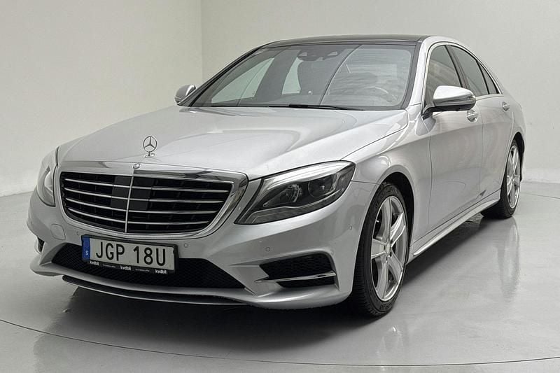 Silver Begagnad 2016 Mercedes S350 | 444 000 kr (Marknadspris) - Bild 1/4