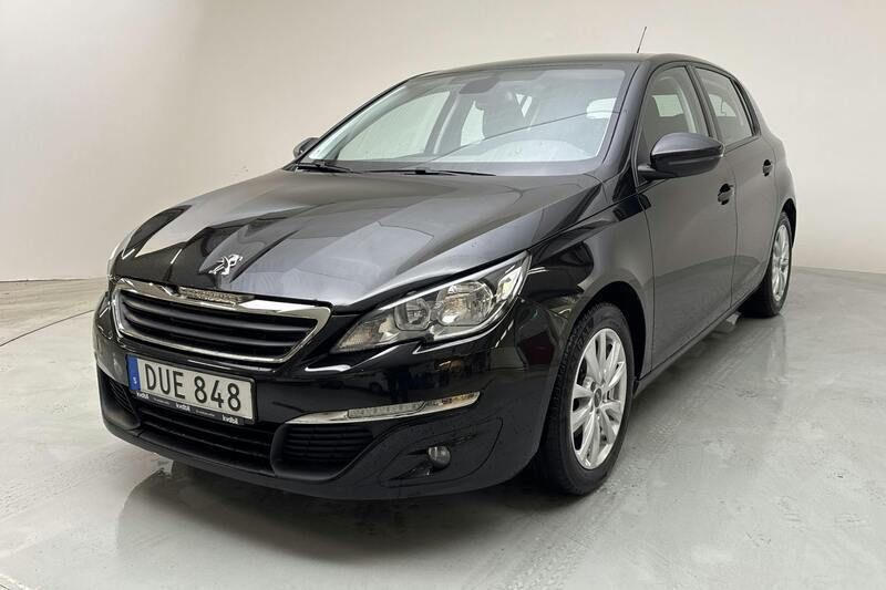Svart Begagnad 2015 Peugeot 308 Active | 93 800 kr (Marknadspris) - Bild 1/4