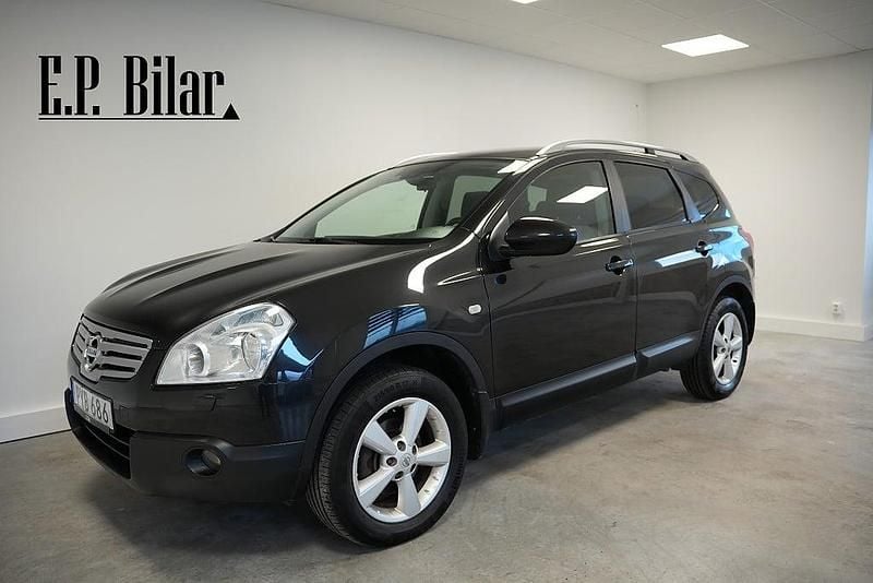 Svart Begagnad 2009 Nissan Qashqai +2 SUV | 59 800 kr (Marknadspris) - Bild 1/4