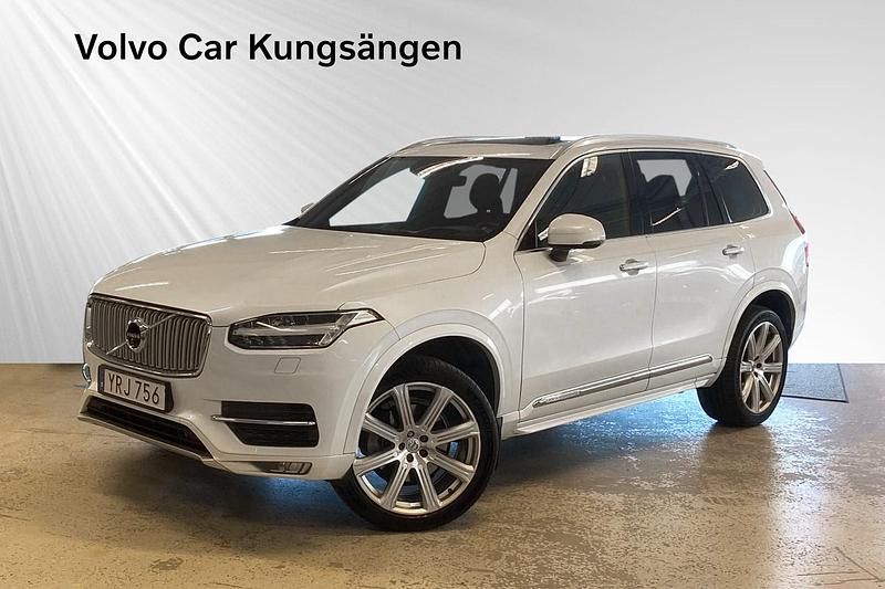Vit Begagnad 2017 Volvo XC90 Inscription SUV | 389 900 kr (Marknadspris) - Bild 1/4