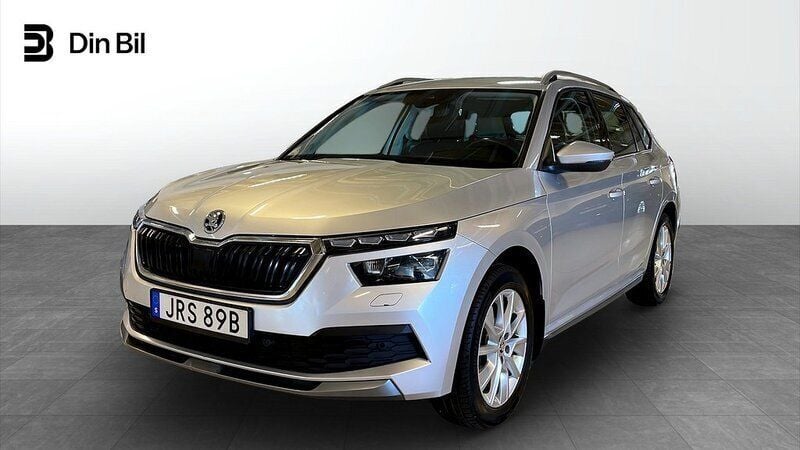 Silver (brilliant silver metallic) Begagnad 2021 Skoda Kamiq SUV | 159 000 kr (Bra pris) - Bild 1/4