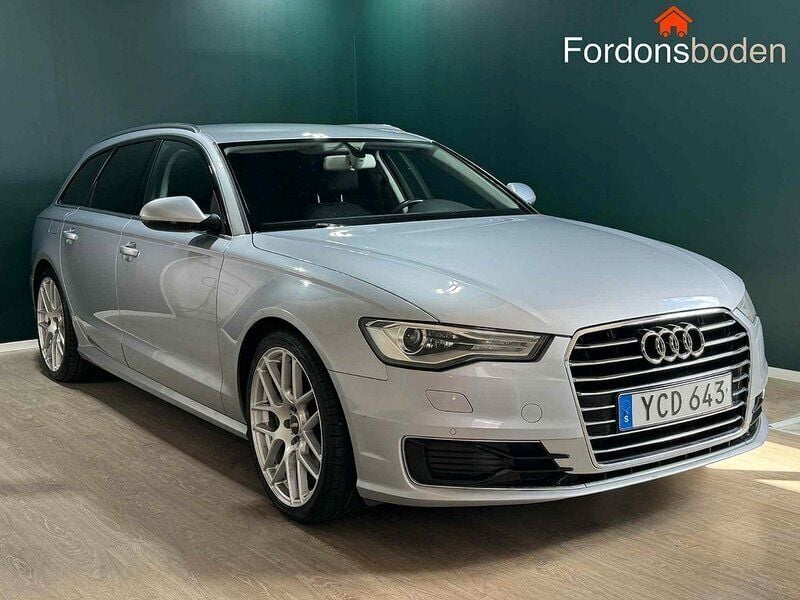 Silver Begagnad 2016 Audi A6 Sport Kombi | 174 800 kr (Bra pris) - Bild 1/4