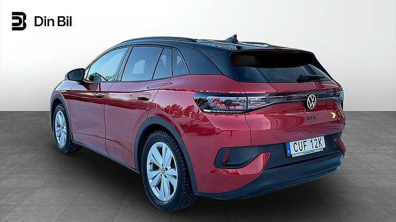 Begagnad VW ID.4 GTX 250 kW (340 HK) 2023 Mörkröd SUV