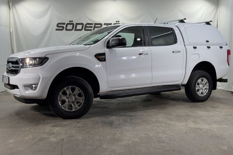 Vit Begagnad 2020 Ford Ranger Pickup | 289 900 kr (Superpris) - Bild 1/4