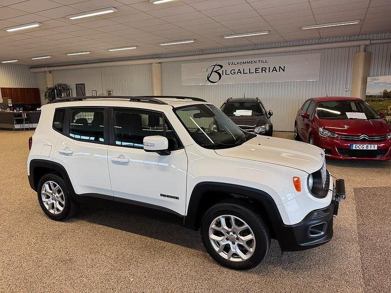 Vit Begagnad 2014 Jeep Renegade Longitude SUV | 110 000 kr (Bra pris) - Bild 1/4
