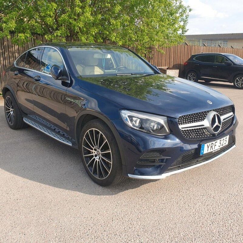 Begagnad Mercedes GLC250 211 HK (155 kW) 2017 Mörkblå (blå) SUV