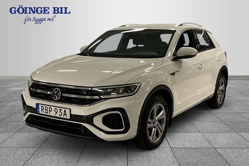 Vit Begagnad 2022 VW T-Roc R-line SUV | 349 000 kr (Marknadspris) - Bild 1/2