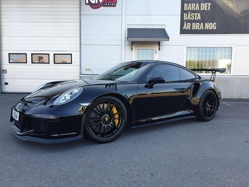 Svart Begagnad 2015 Porsche 911 Turbo S Sportkupé | 1 695 000 kr - Bild 1/4