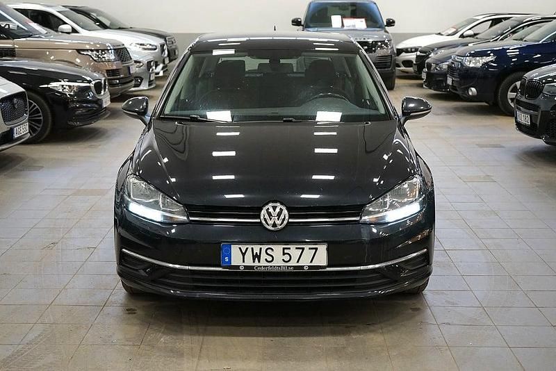 Begagnad VW Golf VII 110 HK (80 kW) 2017 Svart Halvkombi