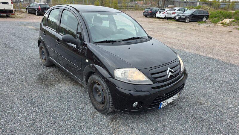 Svart Begagnad 2008 Citroën C3 Halvkombi | 7 900 kr (Superpris) - Bild 1/4