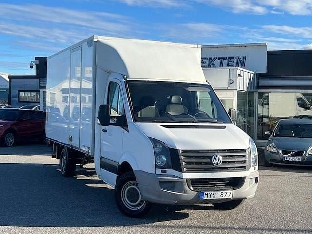 Vit Begagnad 2014 VW Crafter Van | 114 900 kr (Marknadspris) - Bild 1/4