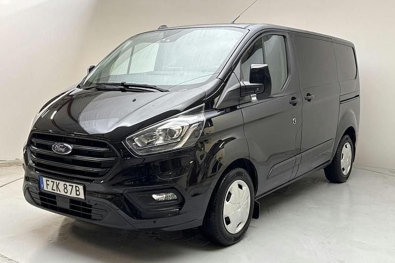 Svart Begagnad 2022 Ford Transit Custom Trend | 220 000 kr (Superpris) - Bild 1/4