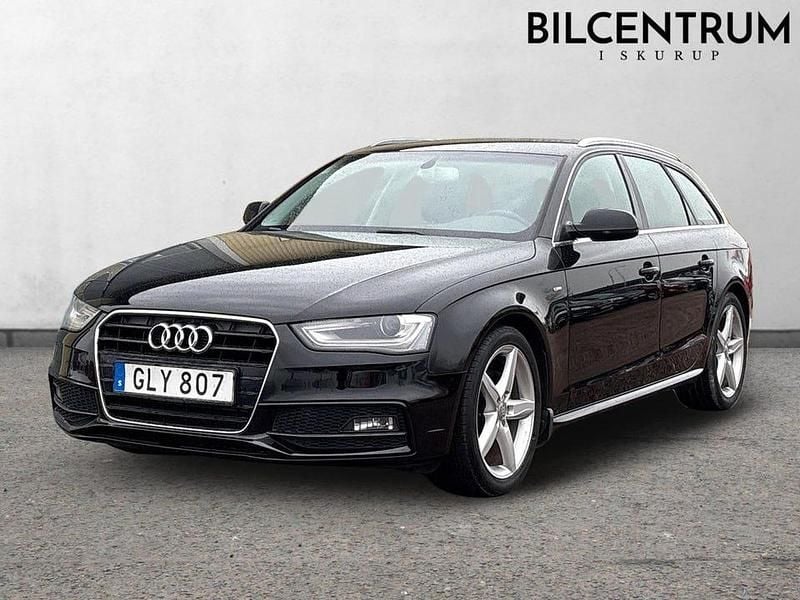Svart Begagnad 2015 Audi A4 S-Line Kombi | 109 900 kr (Marknadspris) - Bild 1/4
