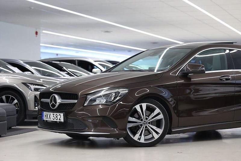 Begagnad Mercedes CLA250 211 HK (155 kW) 2018 Brun Sedan