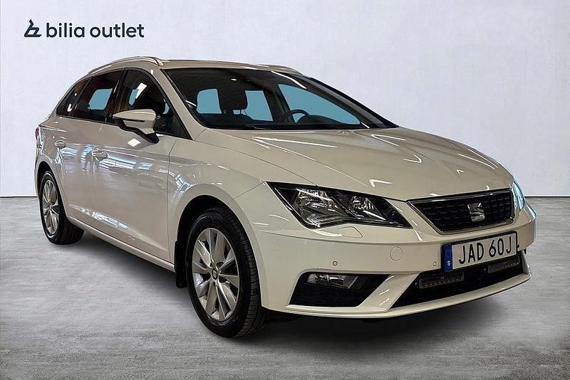 Begagnad Seat Leon ST Style 131 HK (96 kW) 2020 Vit Kombi